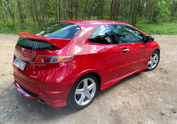 Honda Civic cena 20900 przebieg: 355987, rok produkcji 2008 z Myszków małe 781